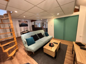 Mini-Loft 50 m2, Fibre, Tv Orange, Terasse 24m2